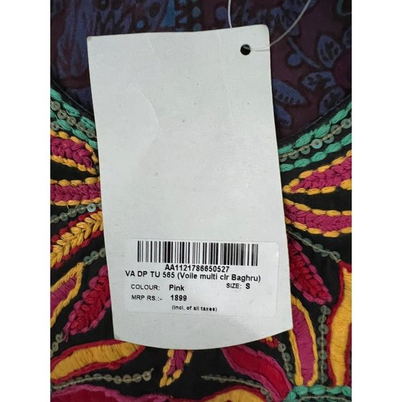 Colorful Bohemian Mini Dress - Picture 9 of 10